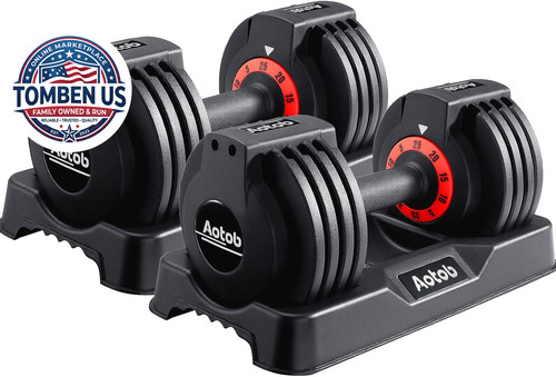 Adjustable dumbbell set 55 - adjustable,