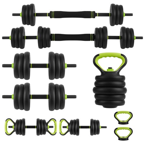 Adjustable dumbbell set - 4-in-1,