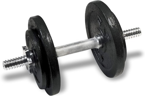 Adjustable cast iron dumbbell - adjustable,