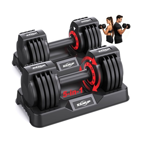 Adjustable dumbbell set 2 - adjustable,
