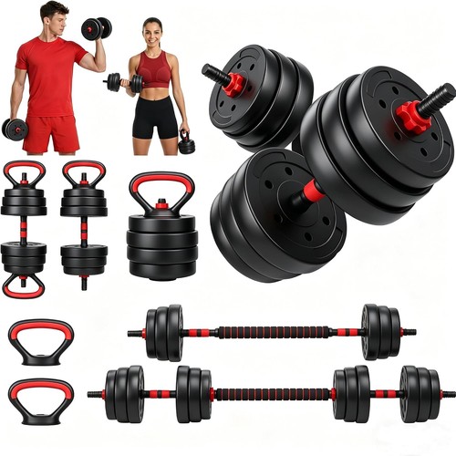 Adjustable dumbbells - 5-in-1,