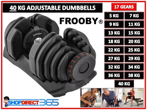 40kg adjustable dumbbell 5kg - dumbbell,