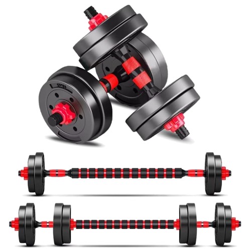 Adjustable dumbbell - 3-in-1,