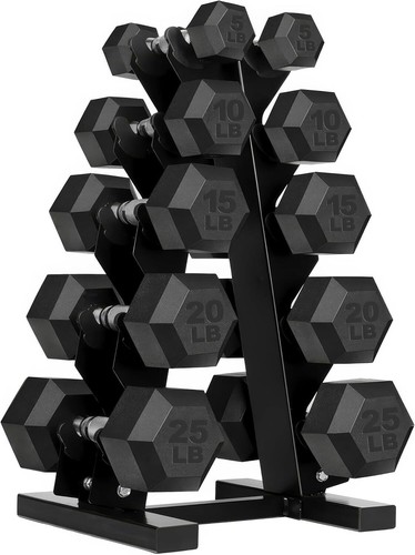 150 dumbbells set - set, with
