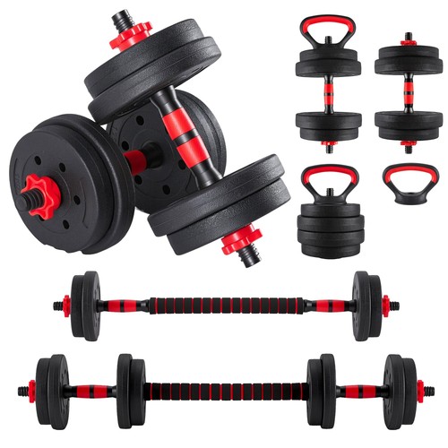 Adjustable dumbbell set