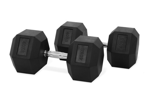 40kg single hex weight - single,