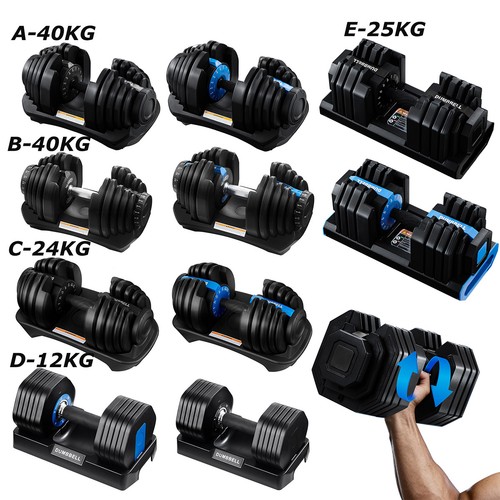 Adjustable dumbbell 40kg - adjustable,