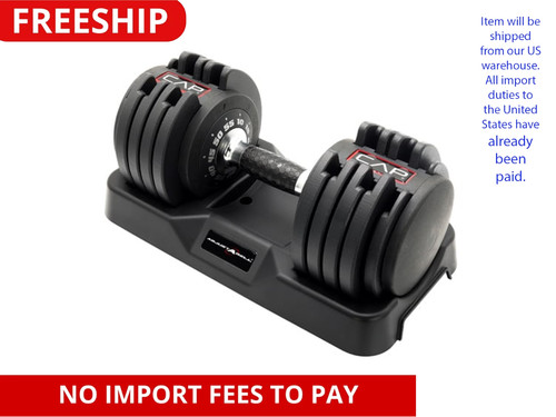Adjustable dumbbells 55lb - adjustable,
