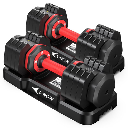 110lb adjustable dumbbells - 110lb,