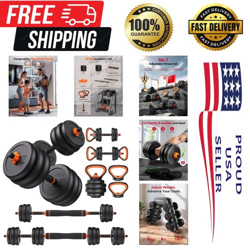 All one adjustable dumbbell - all-in-one,