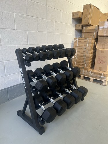 Hex dumbbell 5kg - dumbbell, set