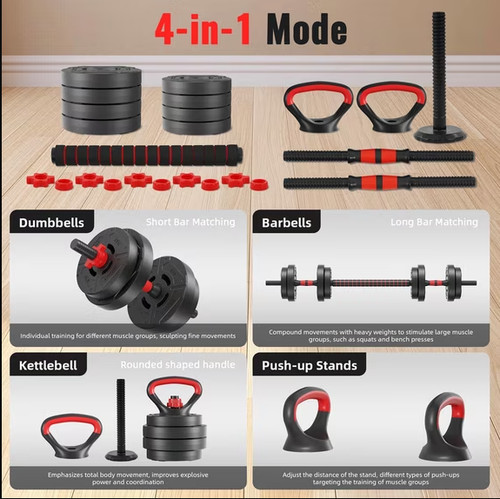Adjustable dumbbell - adjustable,