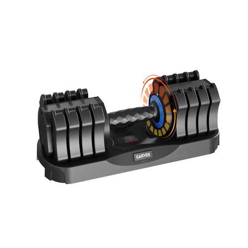 Adjustable dumbbells 25lbs - adjustable,