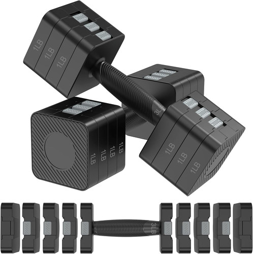 Adjustable dumbbells set for - adjustable,