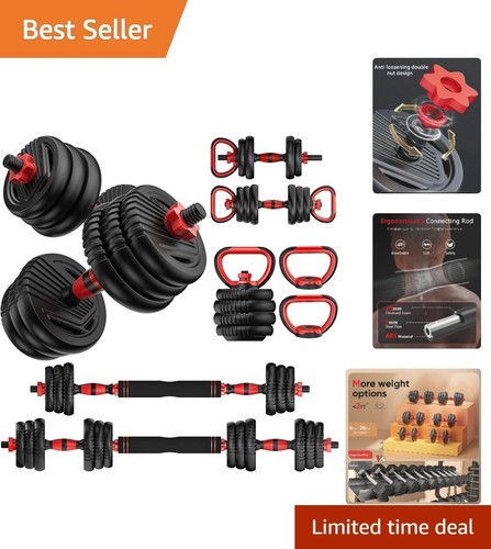 Versatile adjustable dumbbells - versatile,