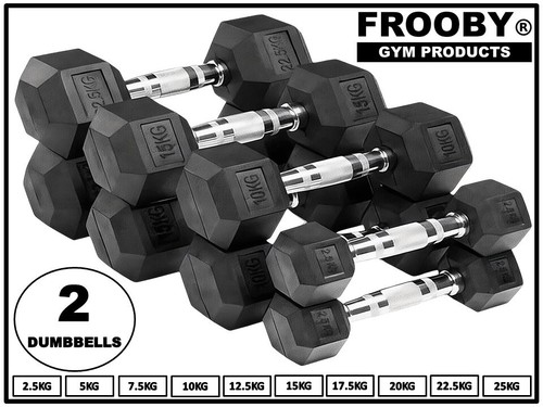 Hex dumbbells set pair - pair, ergo