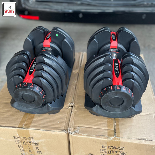 Adjustable dumbbell set - adjustable,
