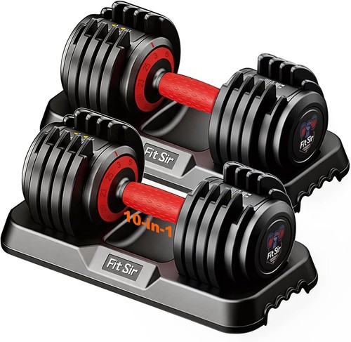 Adjustable dumbbell set - dumbbell,