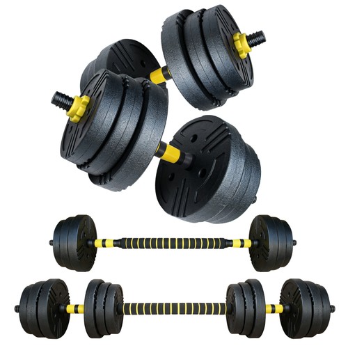 Adjustable dumbbells - 2-in-1,