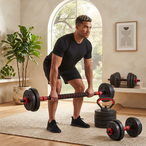 Adjustable dumbbell set - dumbbell,