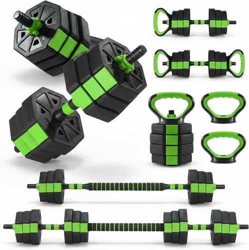 Adjustable dumbbells - 4-in-1,