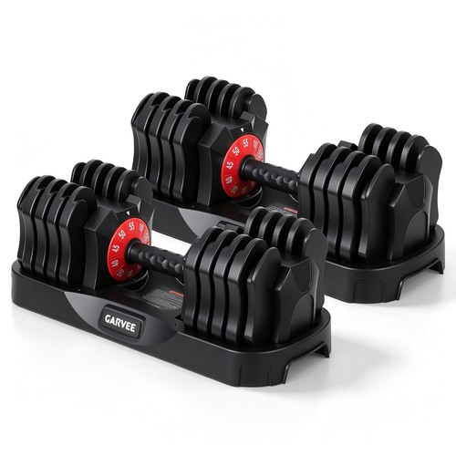 55lbs adj dumbbells - dumbbells, full